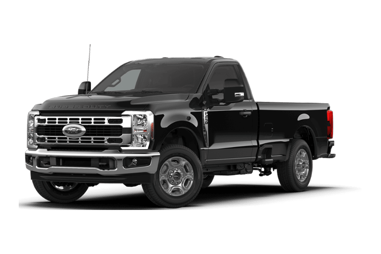 2026 Ford Super Duty® F-250® XLT in Agate Black on a white background