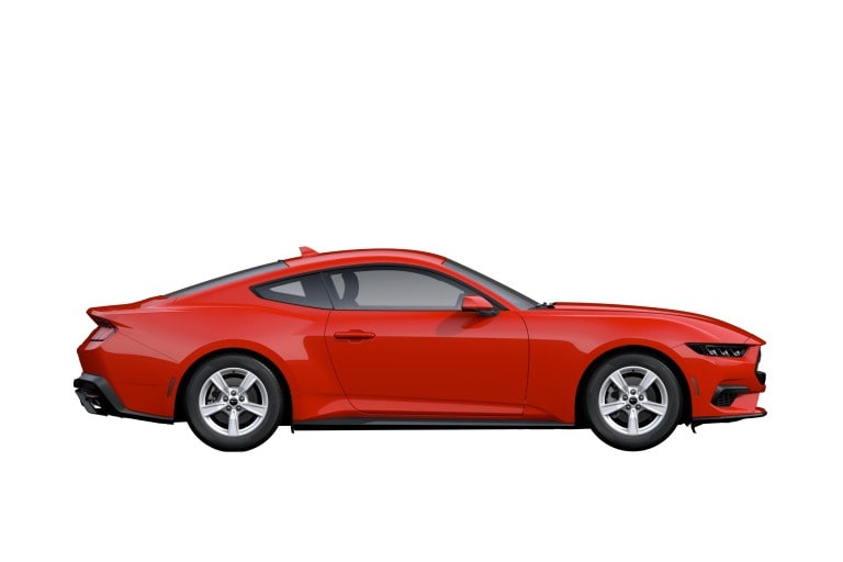 Red Ford Mustang