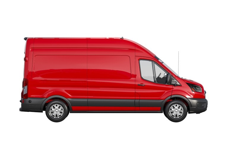 Red Ford Transit