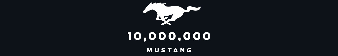 Mustang® 10,000,000 logo