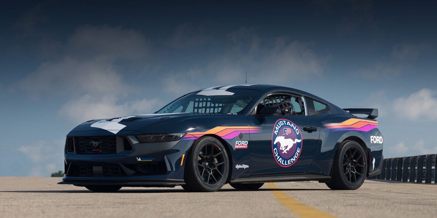 There are 6 Ford Mustang race cars coming in 2024