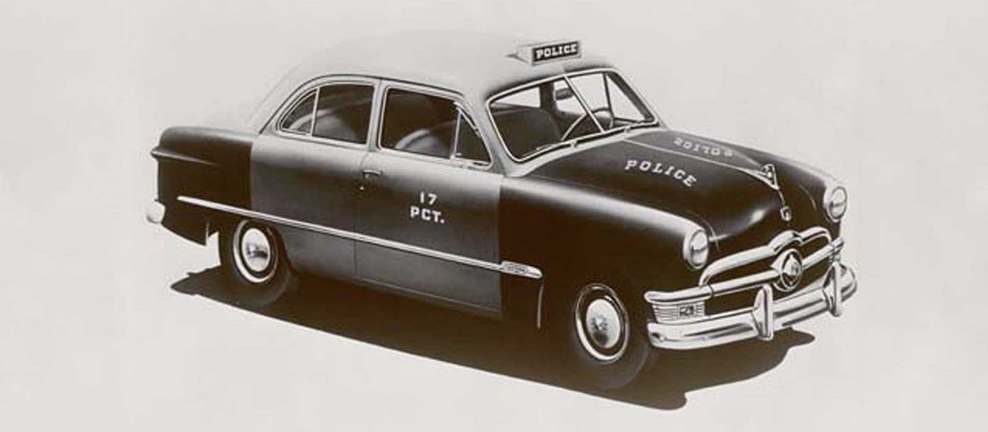 1954 Texas Highway Patrol Ford Interceptor Police Car photo