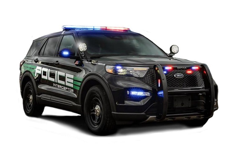 Zylmex Zee P369 フォードブロンコ 4x4 POLICE SUV Zylmex Zee Toys Pacesetters P369 Ford Bronco 4x4 Police SUV