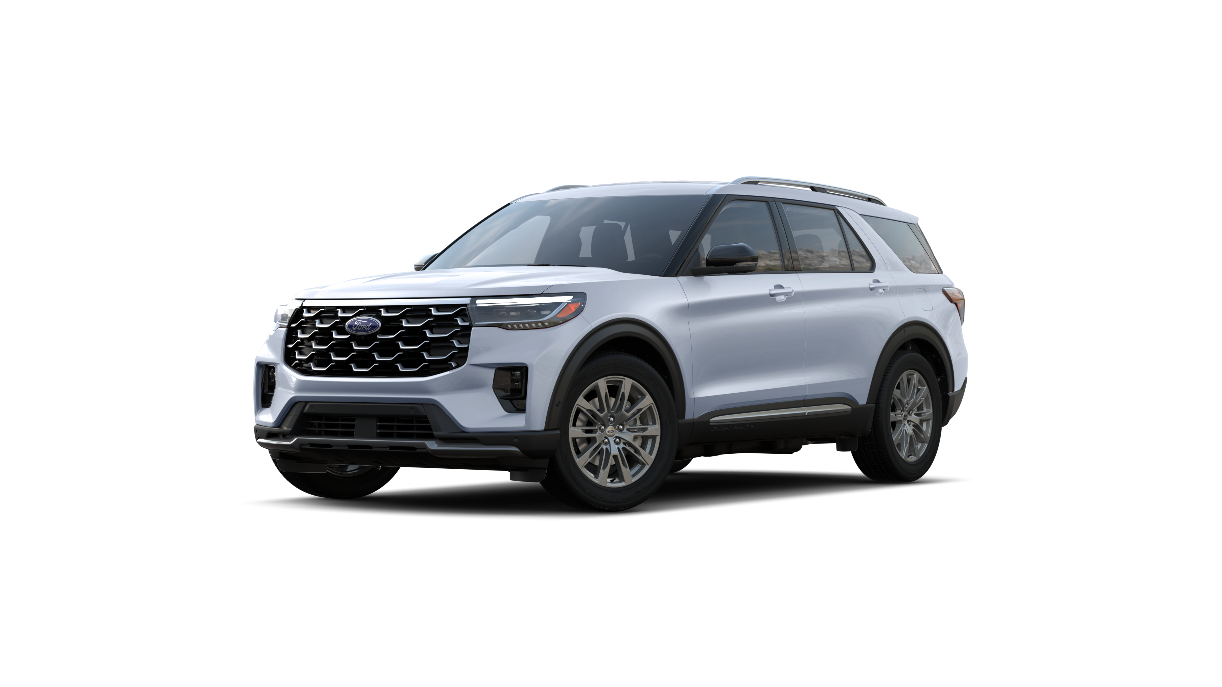 Side view of a 2025 Ford Explorer® Platinum®