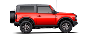 Una Ford Bronco® Outer Banks® 2024 en Race Red