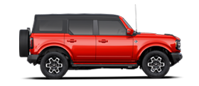 2024 Ford Bronco® Outer Banks in Race Red