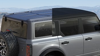 Dual Tops – Hard Top, Shadow Black-Painted + Black Soft Top