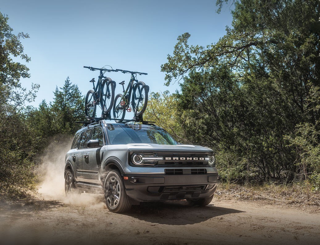 2023 Ford Bronco® Sport being driven on dirt trail