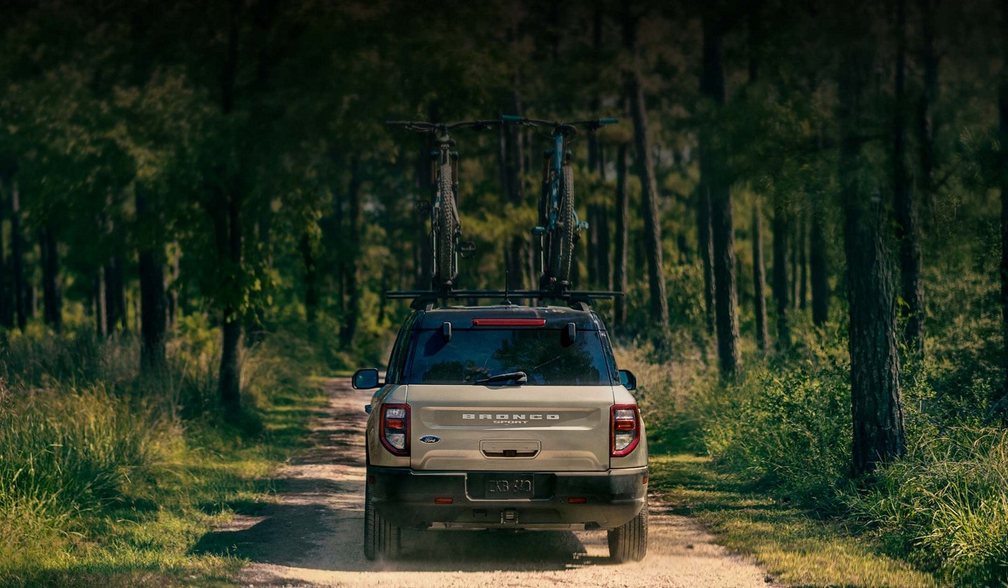 2024 Ford Bronco® Sport SUV parked on a grassy terrain