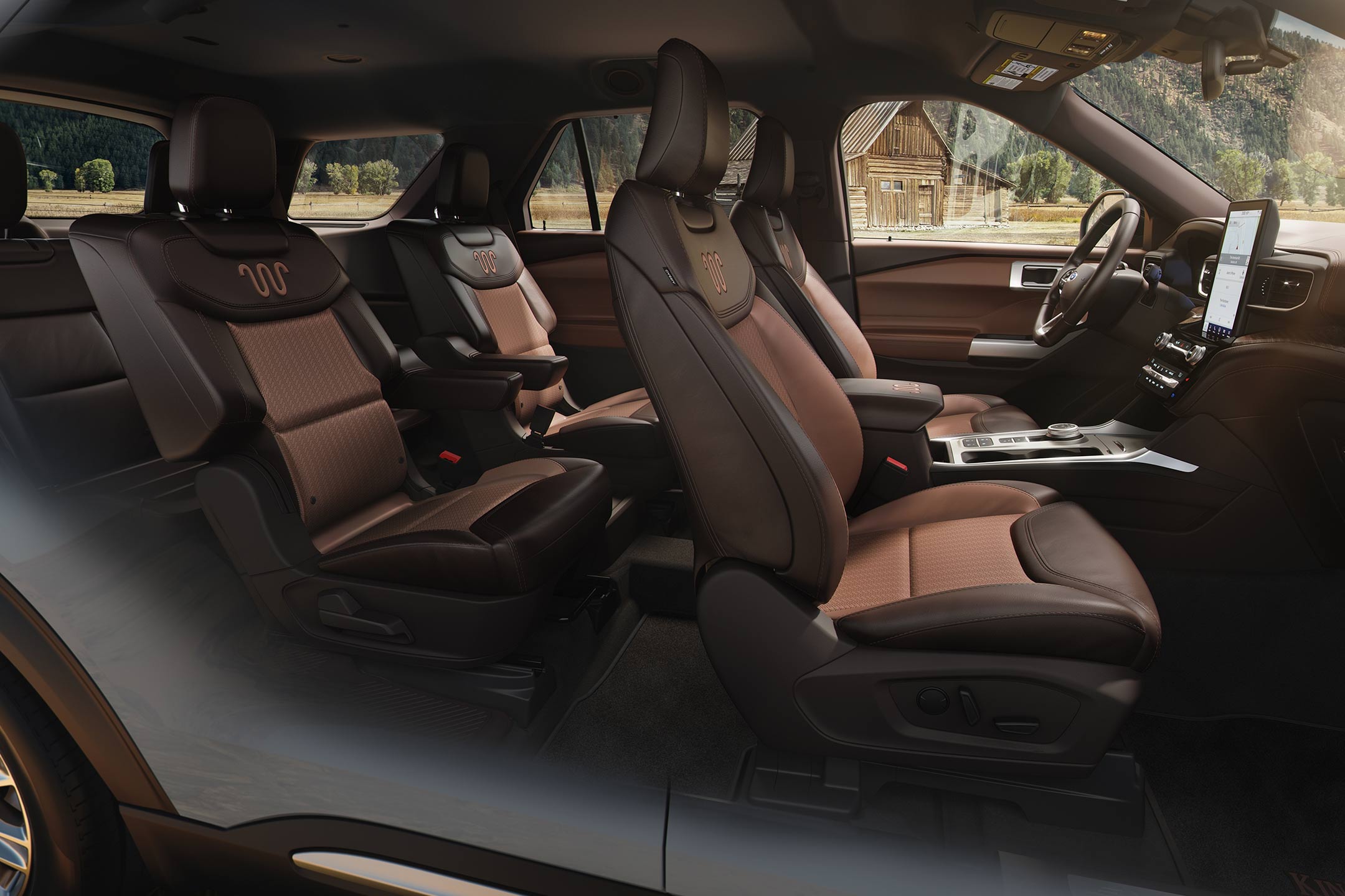 Ford explorer 3rd sales row seating suv