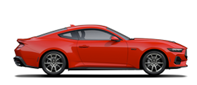 Preproduction 2026 Ford Mustang® GT Premium Fastback in Race Red