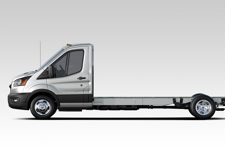 Used ford transit hot sale cutaway box truck